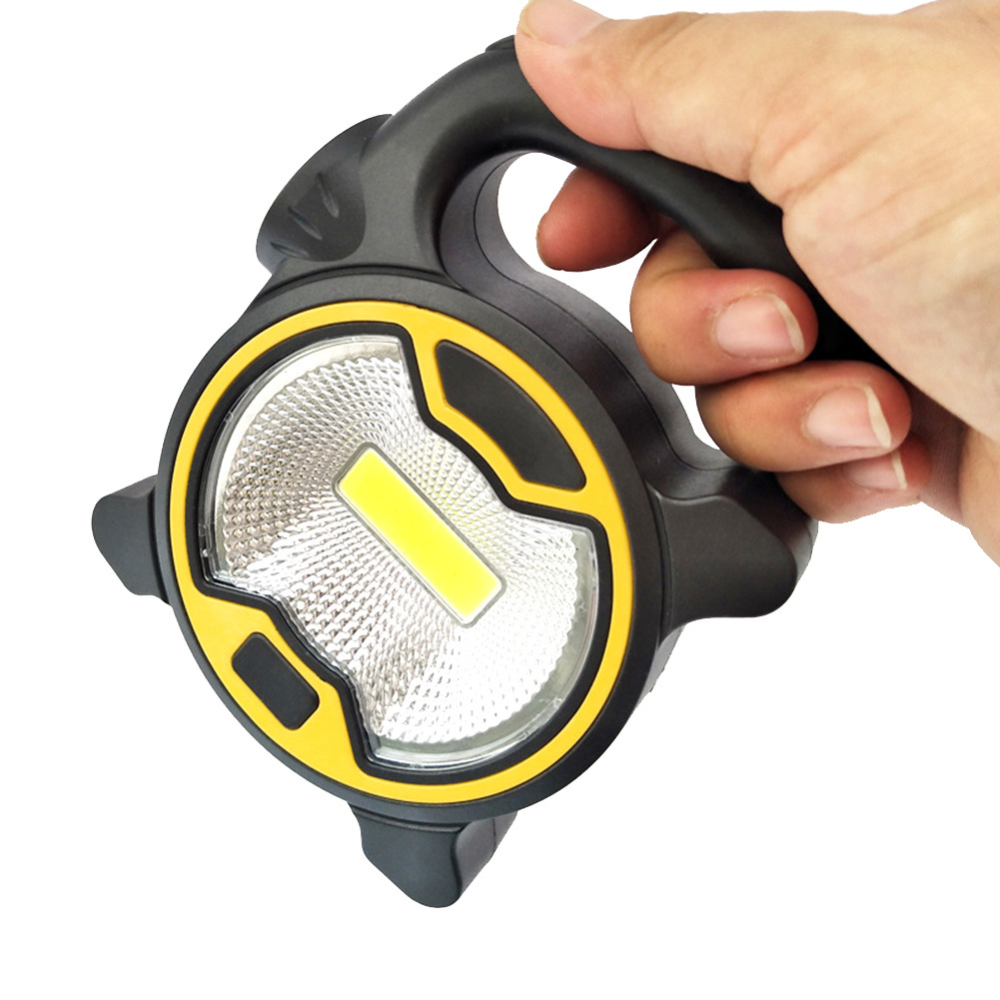 Belro portable rechargeable COB LED work bench light with adjustable brightness and compact design for electronics and workshop use.