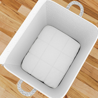 Large Belro XL clothes storage container with handles for home organization, featuring a sturdy plastic design and secure lid.