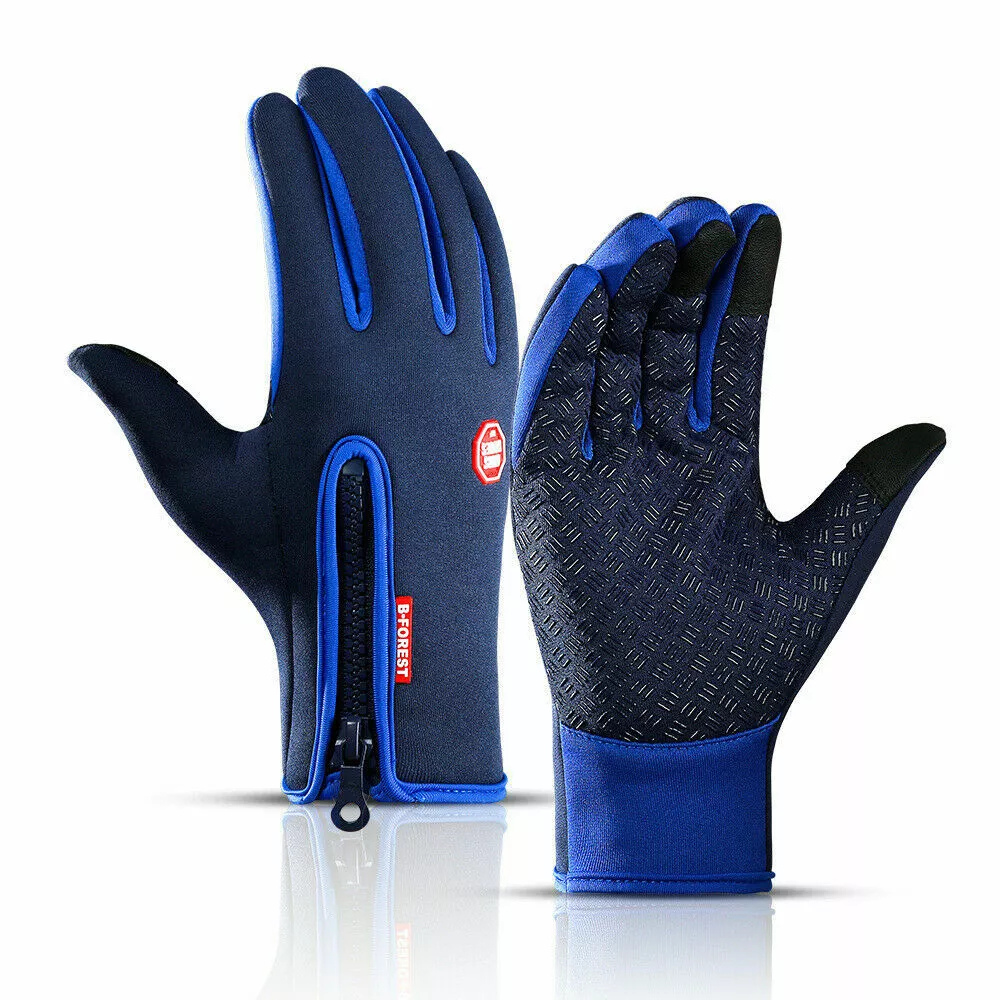 Belro unisex heated winter sports thermal gloves with touchscreen fingertips, designed for cold weather outdoor activities.
