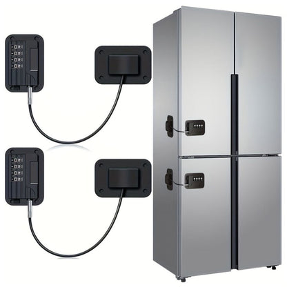 Belro Secure Fridge Door Safety Lock with code, electronic smart lock for child-proofing and enhanced appliance security.