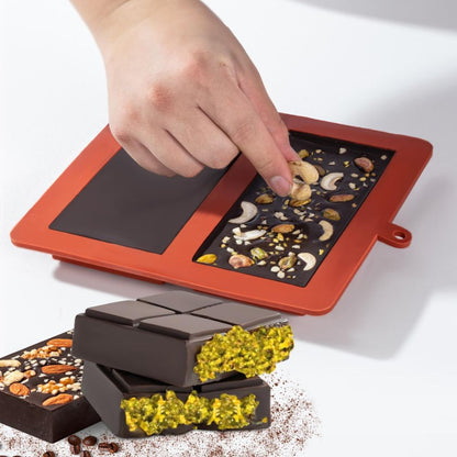 Belro Dubai Chocolate Bar food-safe silicone mold with detailed design for chocolate and confectionery creations.