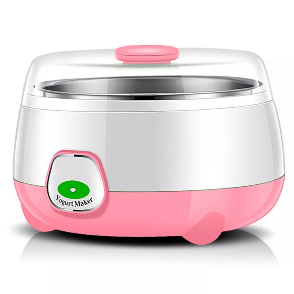 Mini electric probiotic yogurt maker by Belro for homemade yogurt preparation in kitchen and dining settings.