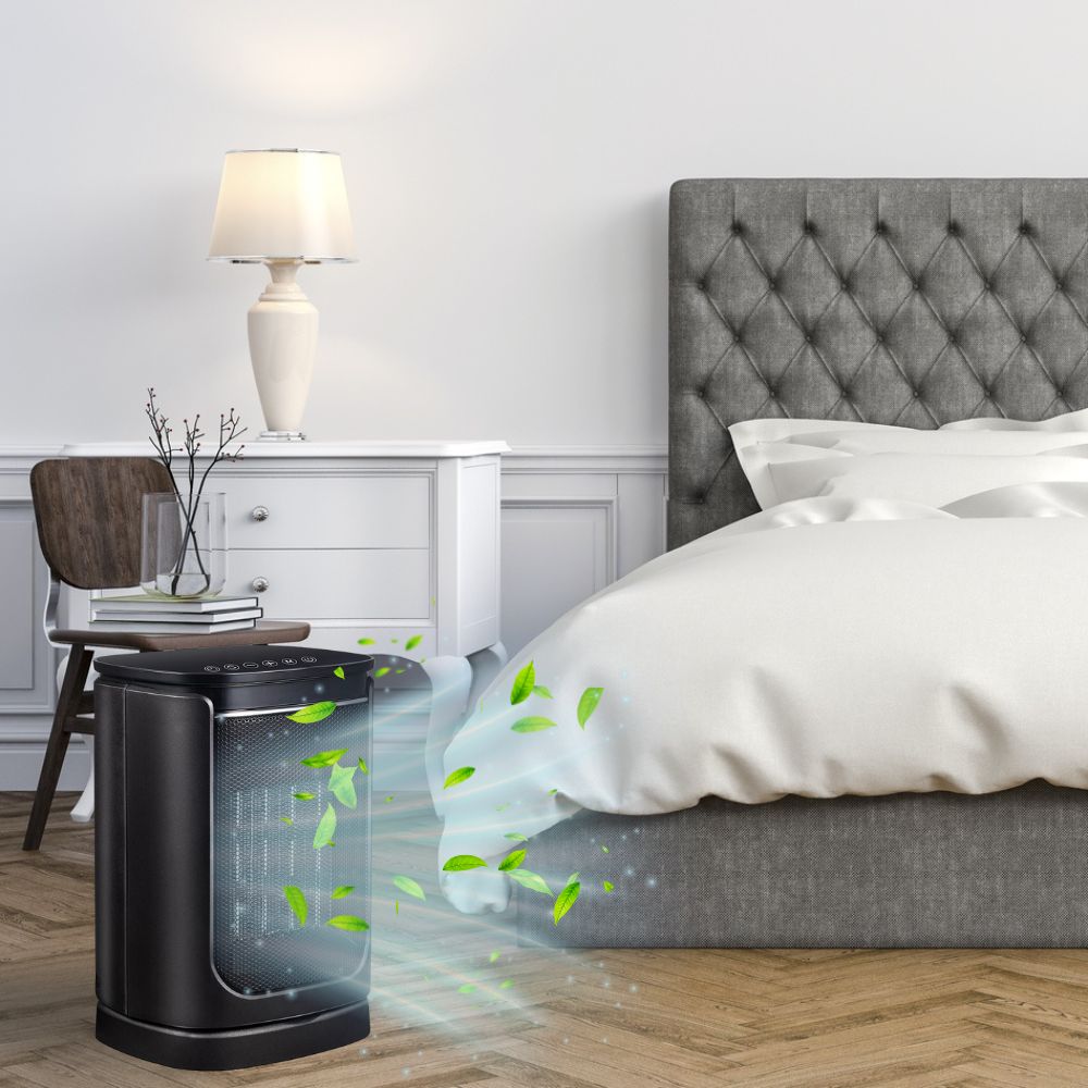 Belro portable mini air cooler and bedroom fan for outdoor use, compact and lightweight for cooling and air circulation.