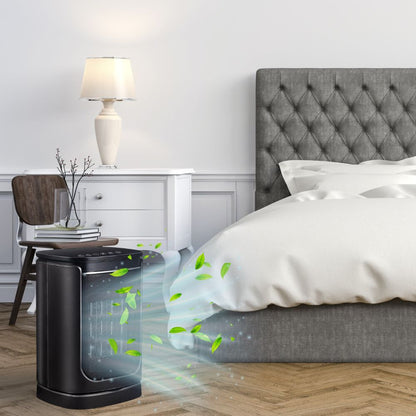 Belro portable mini air cooler and bedroom fan for outdoor use, compact and lightweight for cooling and air circulation.