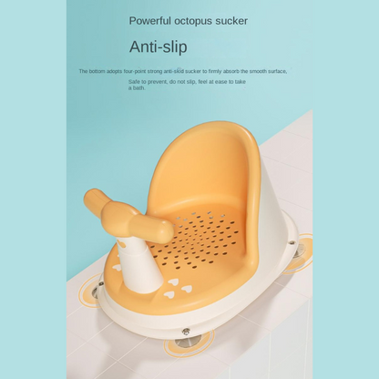 Belro baby bath seat for children, a safe and comfortable shower chair with supportive design for young kids during bath time.