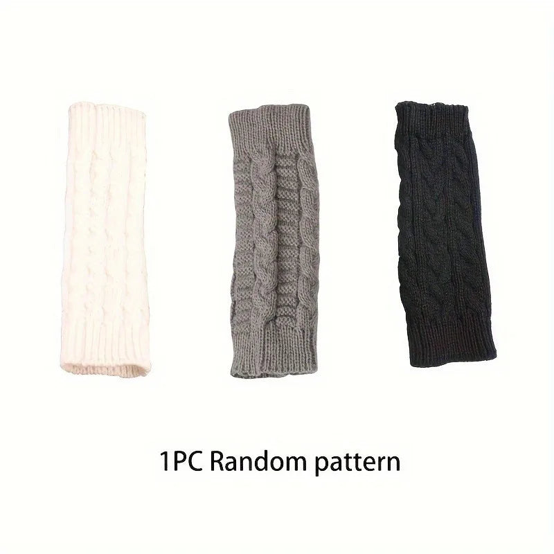 Belro knit women's winter fingerless gloves, cozy accessories with ribbed cuffs and soft knit fabric for cold weather warmth