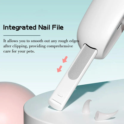 Belro professional dog and cat nail clippers with stainless steel blades, designed for safe grooming of pets.