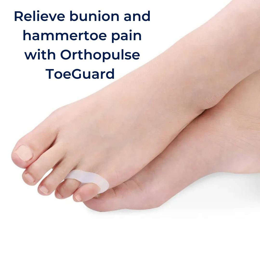 Bowlift orthopedic toe spacers and bunion correctors designed for gel alignment and pain relief on toes.