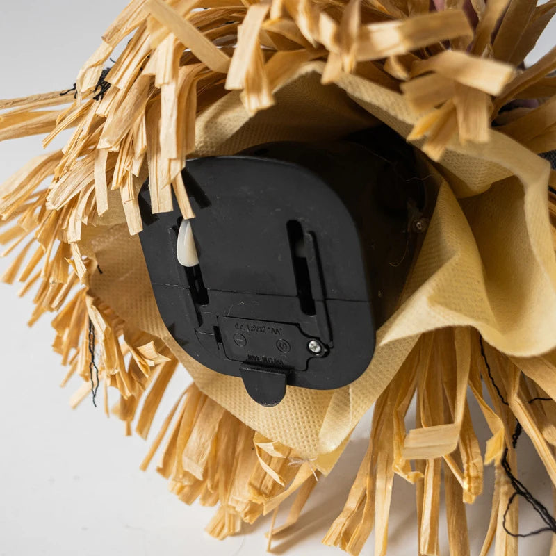 Belro Halloween animated witch's broomstick for men with lights and sound, featuring a spooky, detailed broomstick design.