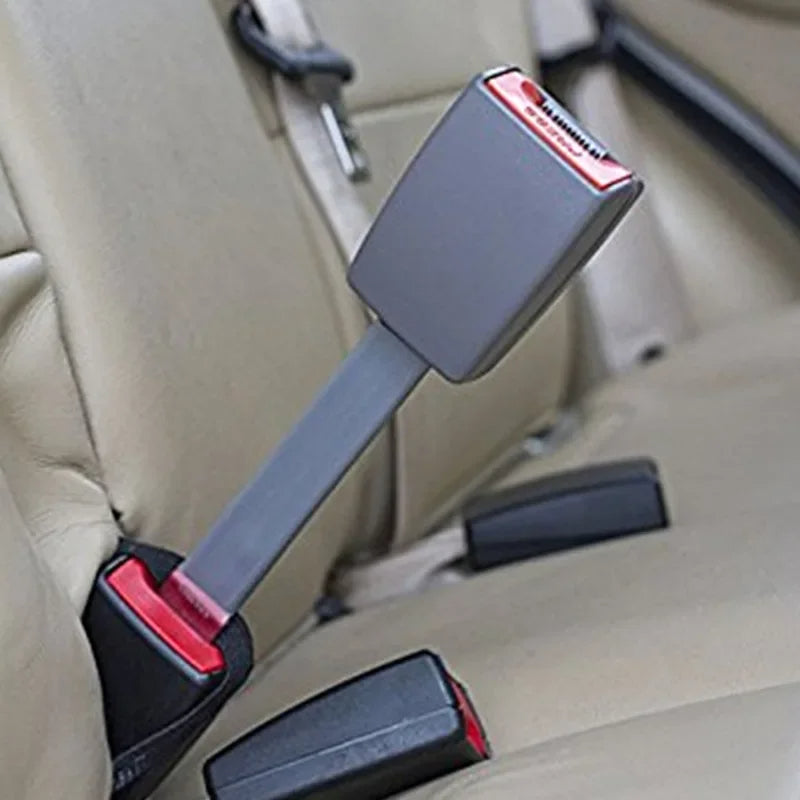 Belro raised seat belt extender with rigid stem for men, providing added comfort and safety in car seat belts.