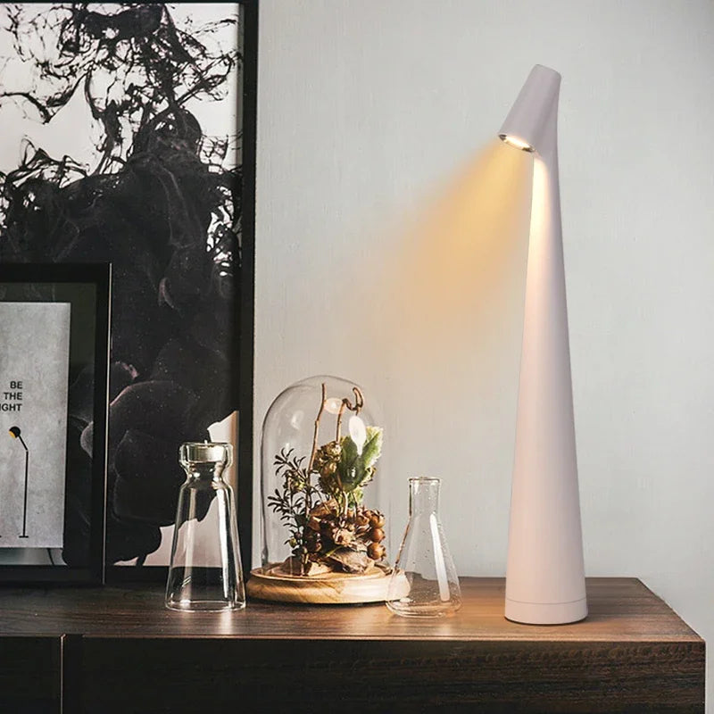 Belro touch control outdoor reading light with tri-color dimming, mounted on a wall for adjustable outdoor lighting.