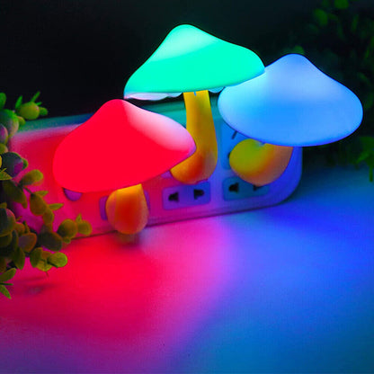 Belro Mushroom Light night light with a cozy mushroom shape, ideal for bedroom or nursery decor and nighttime illumination