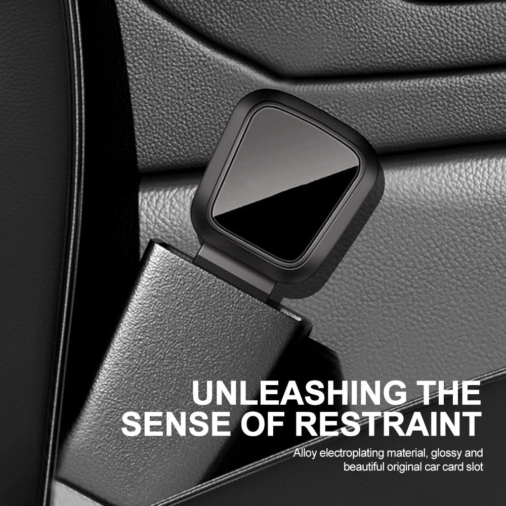 Belro thick insert seat belt extender for sports and outdoors, showing the sturdy extension with secure buckle and strap.