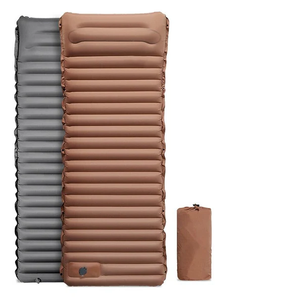 Belro camping inflatable mattress, portable and compact, designed for comfortable outdoor sleeping on camping trips.