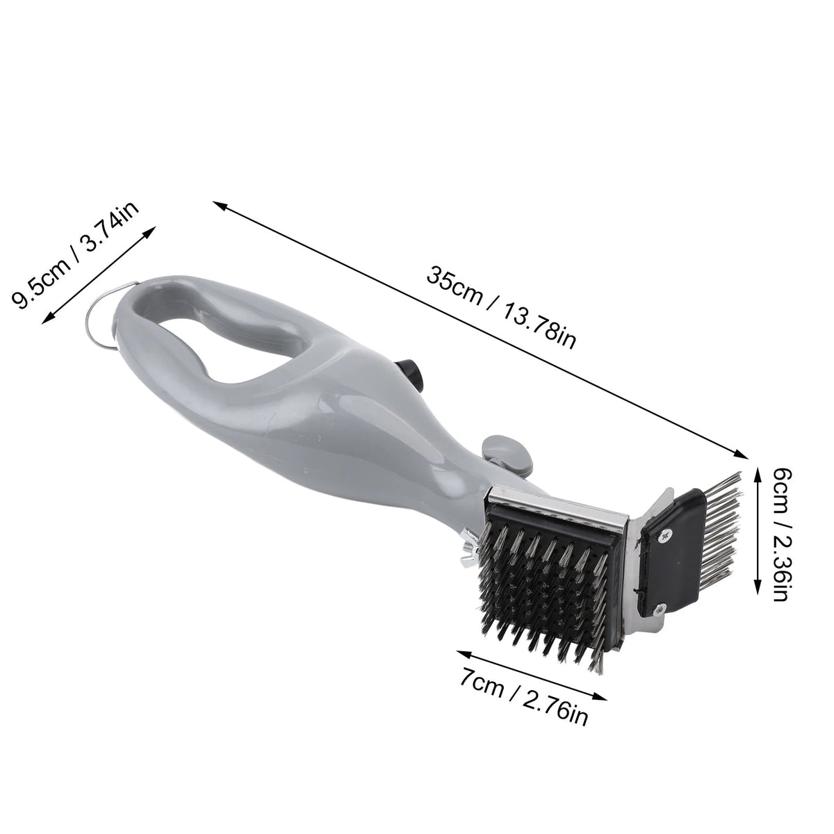 Belro steam cleaning barbecue grill brush with stainless steel bristles for effective grill cleaning in home and kitchen use.