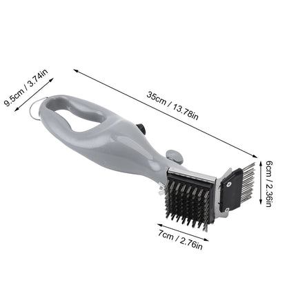 Belro steam cleaning barbecue grill brush with stainless steel bristles for effective grill cleaning in home and kitchen use.