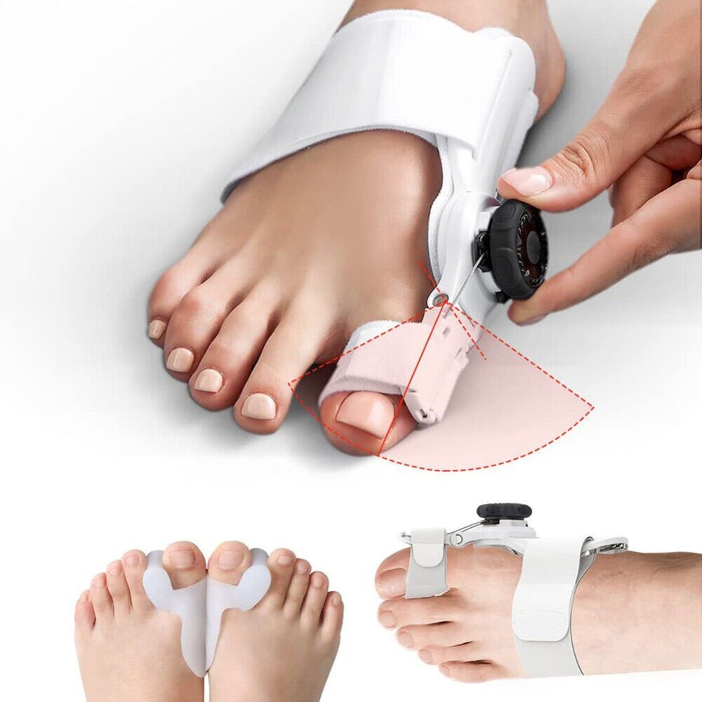 Belro premium bunion toe splint and straightener corrector for foot alignment and bunion relief.