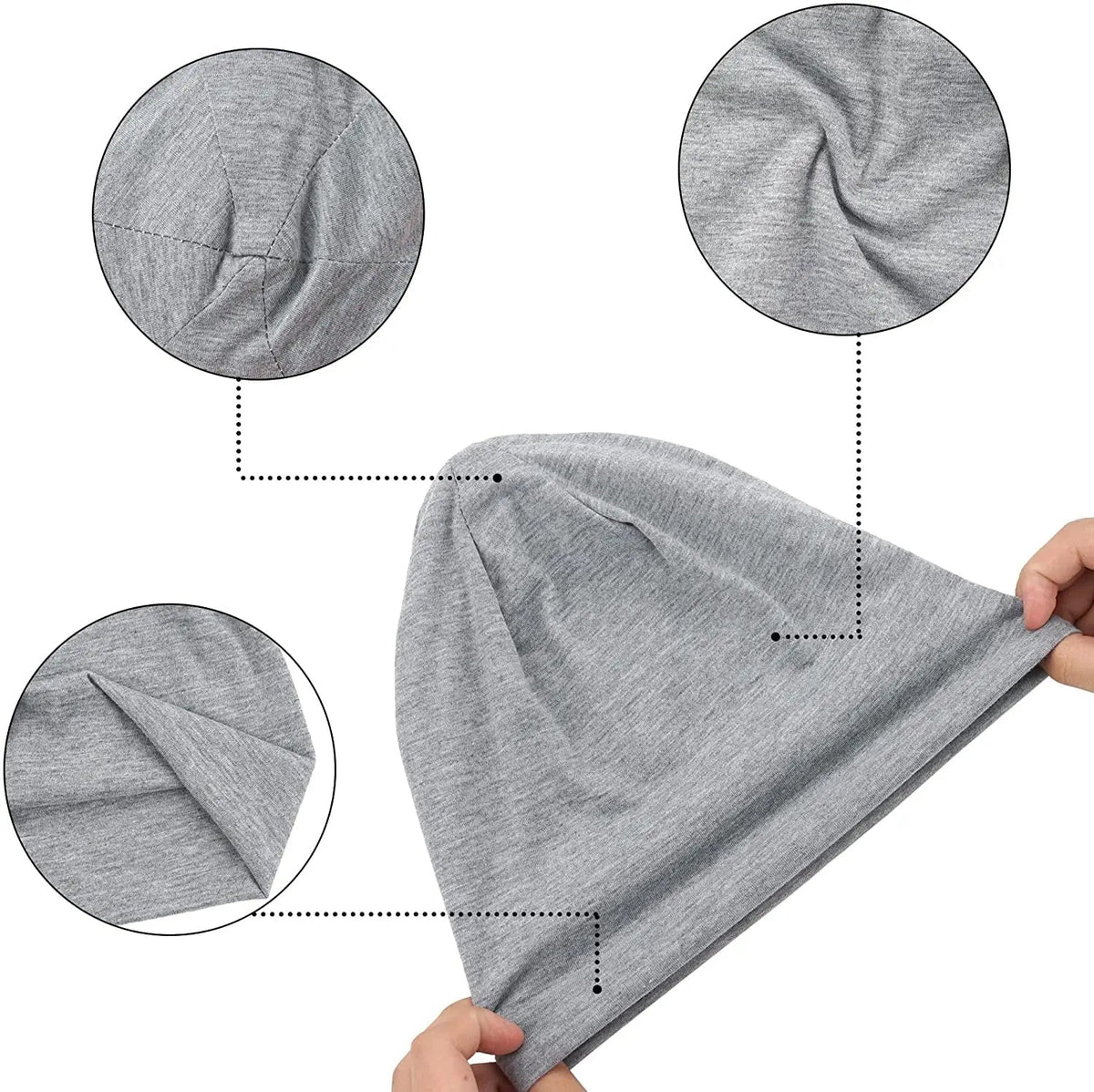 Belro Cozy Slouch Hat Beanie Cap in soft knit fabric, featuring a relaxed fit and folded brim for winter warmth and style.