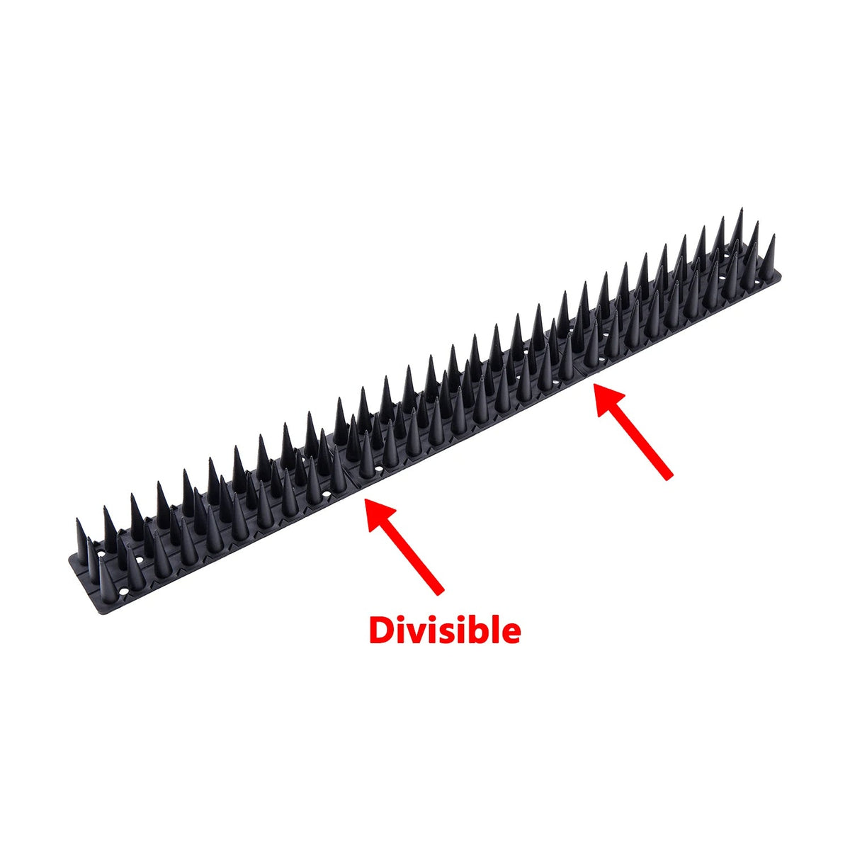 Belro plastic bird repeller control spikes for home and garden decor, designed to deter birds and protect outdoor spaces.