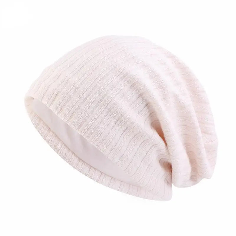Belro wheat pattern cotton beanie hat for winter, featuring a textured knit design and snug fit for cold weather.