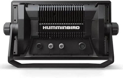 Black Humminbird underwater fishing or sonar device with control buttons and mounting bracket, branded Casavibeo.