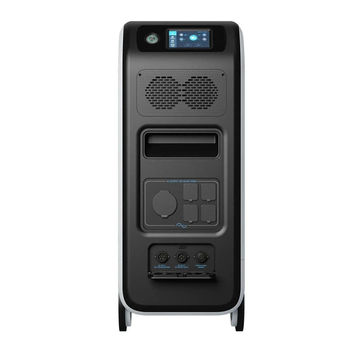 Casavibeo BLUETTI EP500Pro solar power station with 5100Wh capacity and 6000W output, featuring 2400W solar input.