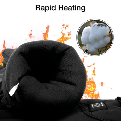 Belro heated gloves with rechargeable battery, USB electric hand warmers for skiing, hunting, fishing, and motorcycle riding.