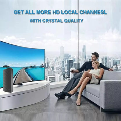 Belro long-range indoor HDTV 4K digital antenna with 600-mile range, designed for high-definition TV reception.