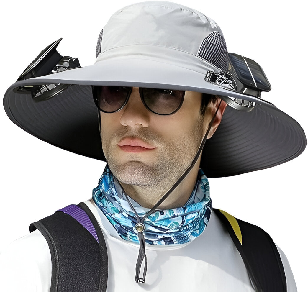 Belro men's sun hat with wide brim, lightweight straw-style accessory for outdoor sun protection.
