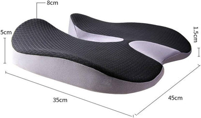 Belro chair cushion designed for back pain relief, providing support and comfort for ergonomic seating and posture improvement.