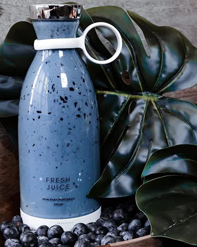 Belro Fresh Juice portable mini smoothie blender with USB charging, compact handheld kitchen appliance for fresh smoothies.
