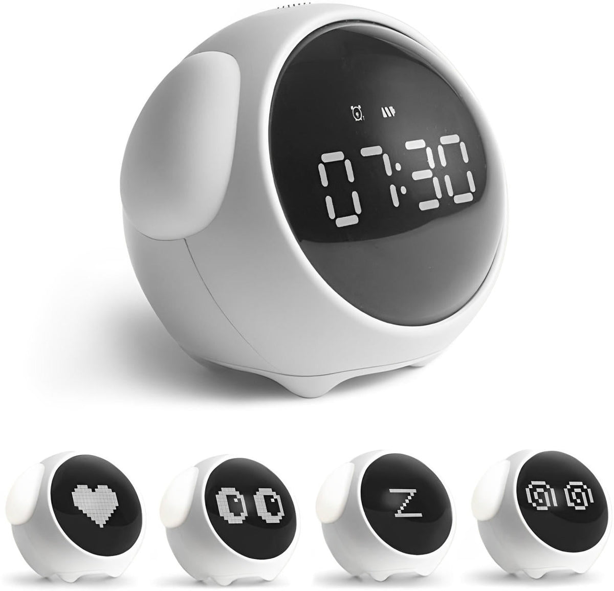 Belro Sunrise alarm clock with light and voice control, featuring a modern design for home decor and wake-up lighting.