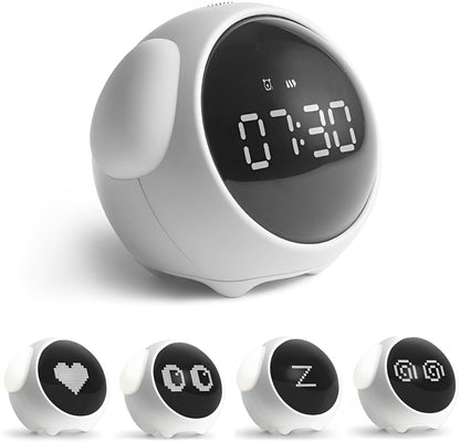 Belro Sunrise alarm clock with light and voice control, featuring a modern design for home decor and wake-up lighting.