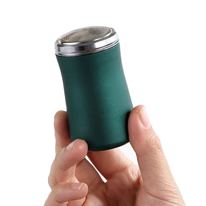 Belro pocket size washable electric razor with compact design and stainless steel blades for personal grooming.