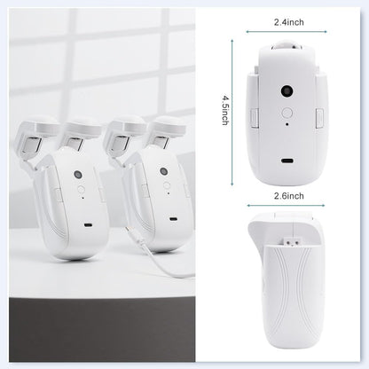 Belro automatic curtain opener and closer for men's clothing, sleek device designed for easy opening and closing of curtains.