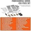 Casavibeo VEVOR mechanic tool set with 450 pieces including sockets, wrenches, bits, and storage case for automotive repair