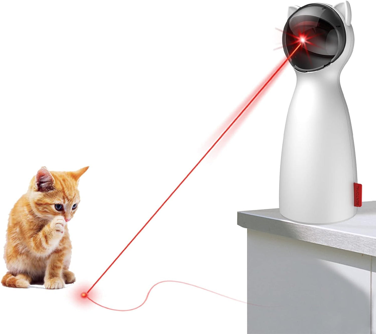 Belro Cat Laser Toy for pets, featuring a handheld laser pointer device designed to entertain cats with moving laser light.