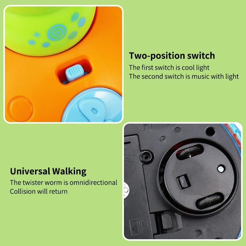 Colorful Belro baby sensory toys attached to clothing, designed to stimulate infant development and engagement.