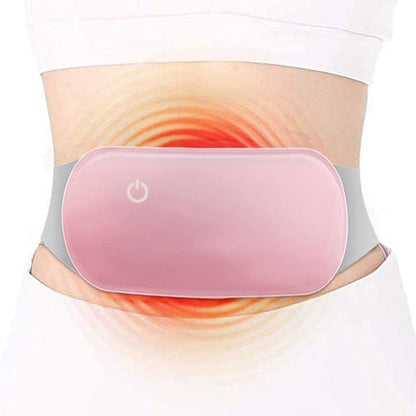 Belro washable heated menstrual relief pad for cramps, soft fabric with heating element, designed for pain relief during menstruation.