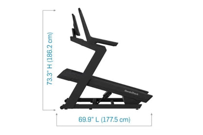 Casavibeo NordicTrack X24 Treadmill with digital display and running belt, designed for home cardio workouts.