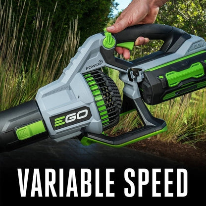 Casavibeo EGO Power+ 765 CFM blower kit with ergonomic handle and nozzle for efficient yard cleanup.