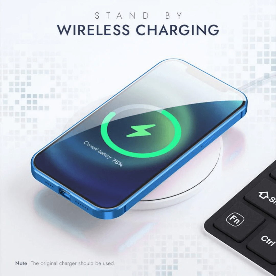 Belro double-sided buckle iPhone case with sleek design, showcasing the secure buckle closure on a modern electronics accessory.
