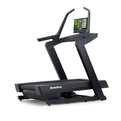 Casavibeo NordicTrack X16 treadmill with a digital display and running belt, set up in a modern home gym.