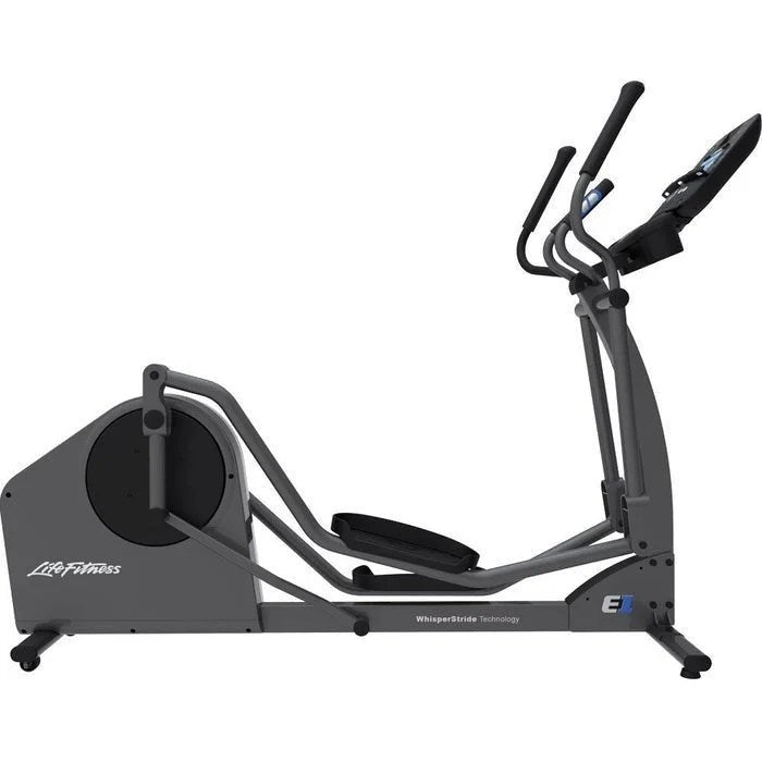 Casavibeo Life Fitness E1 Cross Trainer elliptical exercise machine with digital display and adjustable resistance