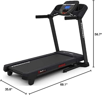 Casavibeo Schwinn 810 Treadmill with digital display, running belt, and control panel for home cardio workouts