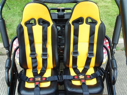 Casavibeo TrailMaster Blazer 200R mid go-kart with sturdy frame and racing seat, suitable for outdoor off-road adventures.