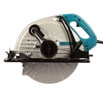 Makita 5402NA circular saw with 16-5/16 inch blade, featuring a compact design and ergonomic handle for precise cutting.
