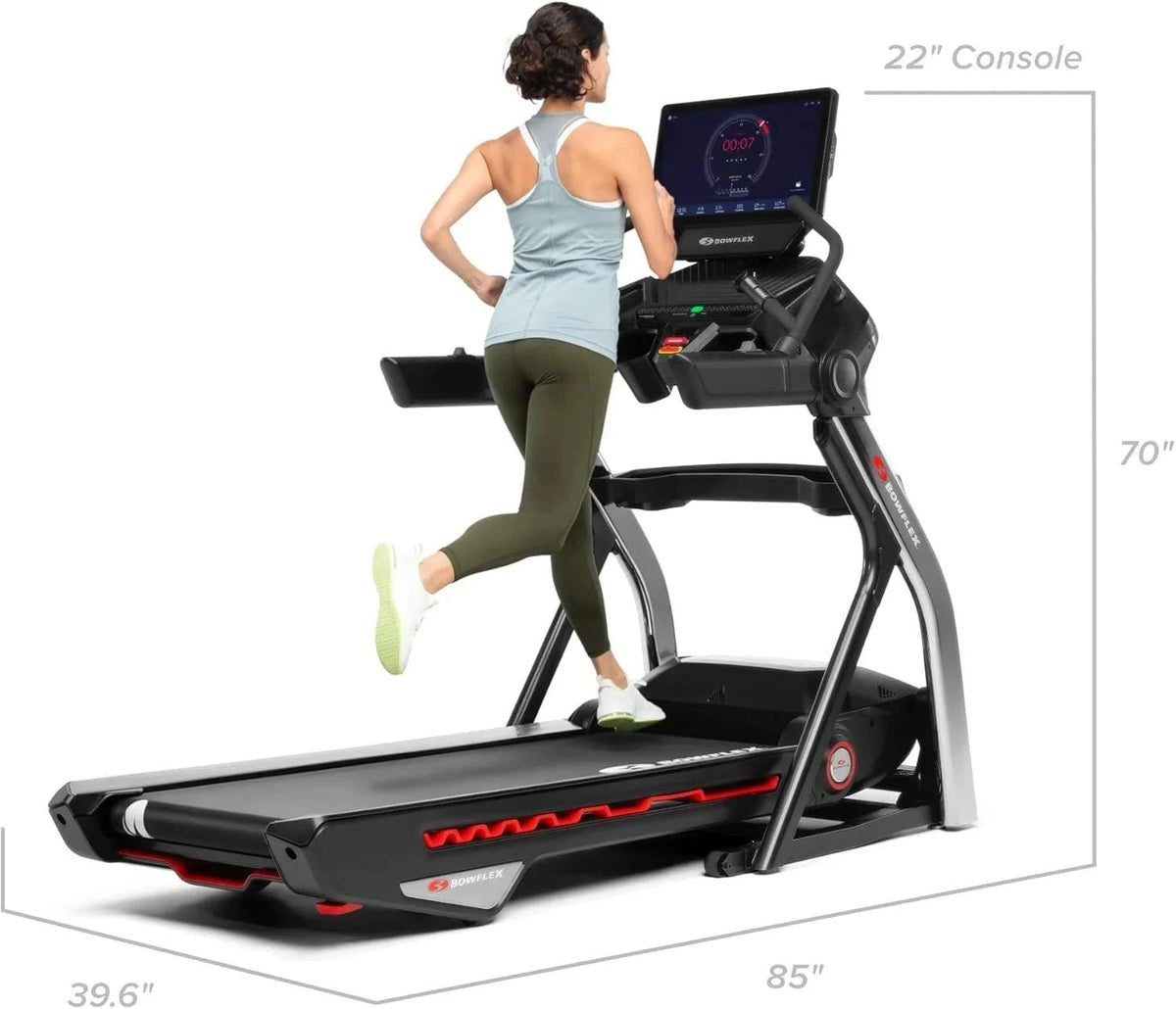 Casavibeo BowFlex Treadmill 22 with digital display and running belt, designed for home cardio workouts.