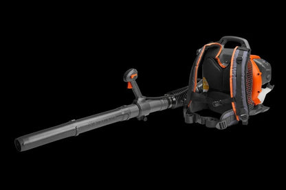 Casavibeo Husqvarna 150BT gas backpack blower with ergonomic handle and powerful engine for efficient yard cleanup.