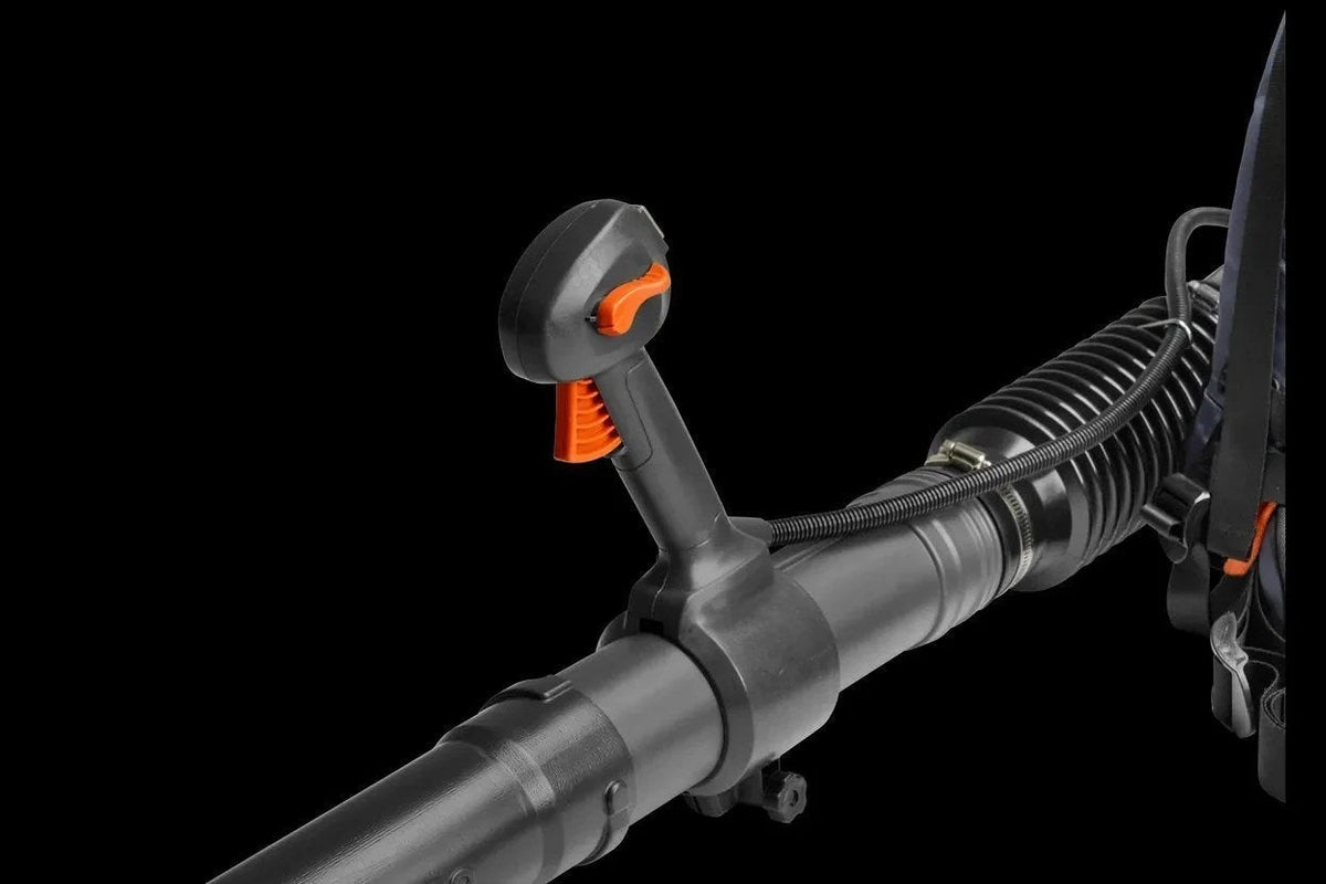 Casavibeo Husqvarna 150BT gas backpack blower with adjustable straps and powerful engine for yard cleanup.